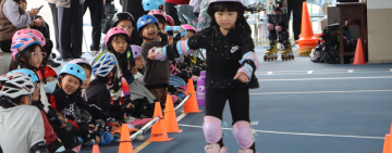 中城國小首辦「中城盃」直排輪賽 幼兒到高年級同場競速